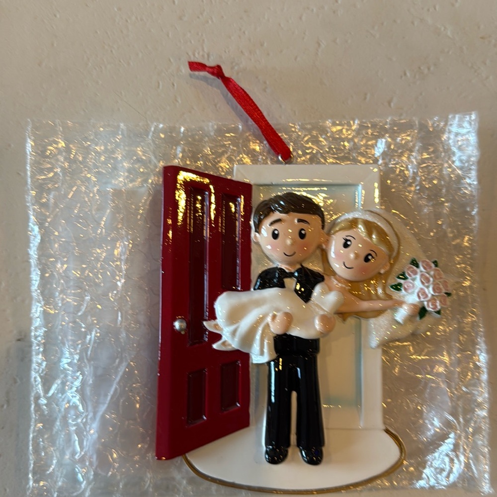 Polar X Personalized Ornament “Just Married” New